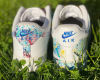 Nike AF1 splash peinture arrière