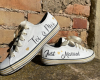 Sneakers converse personnalisée mariage date 