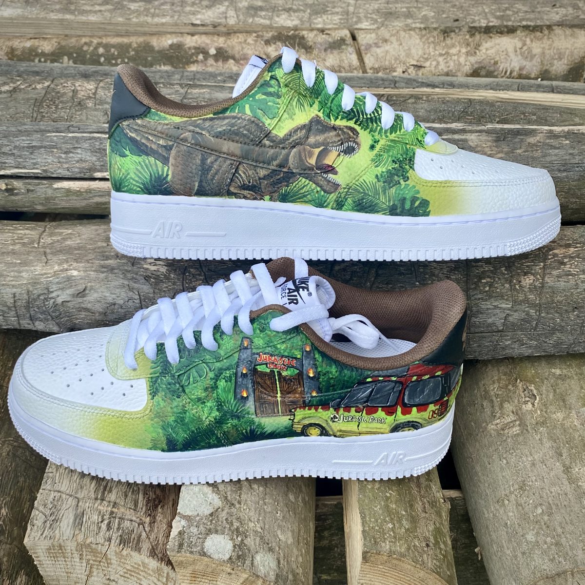 AF1 custom Jurassic Park